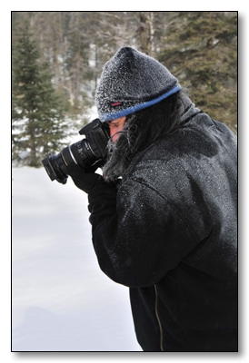 Y fait pas chaud! Photo par Guy Boily